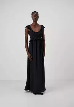 Платье макси VMROSE DETAIL DRESS Vero Moda, черный