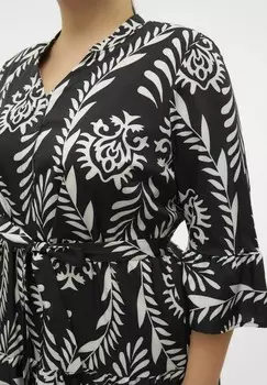 Платье макси VMZERA Vero Moda Curve, антрацит