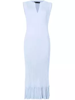 Платье макси в рубчик Proenza Schouler, синий