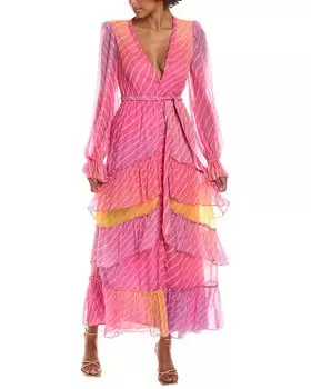 Платье макси в стиле рококо-песок Rococo Sand, цвет multi