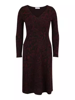 Платье макси Wallis Petite Dress, цвет berry