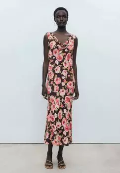 Платье макси WINNER Mango, коричневый