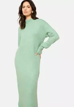 Платье макси WITH HIGH NECK LolaLiza, светло-зеленый