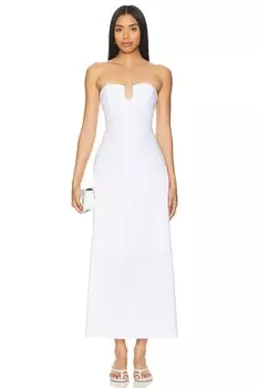 Платье макси x revolve lora Bardot, белый