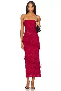 Платье макси xandra More To Come, красный