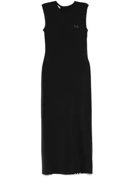 Платье-макси Y-3 Tank, черный