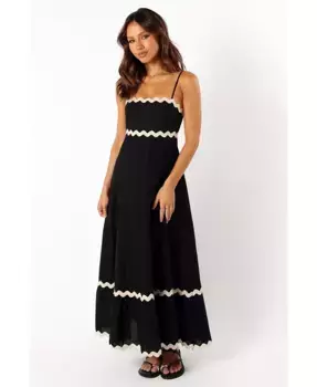 Платье макси Яна Petal and Pup, черный