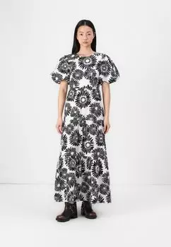 Платье макси YASGREENA ANKLE DRESS YAS, белый