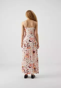 Платье макси YASTHENA STRAP ANKLE DRESS YAS, розовый