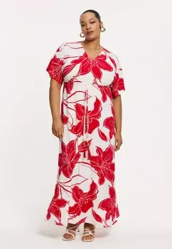 Платье макси YOEK, красный