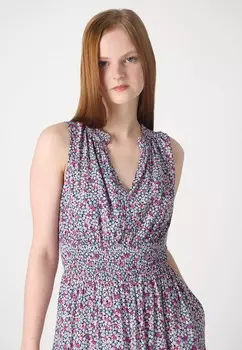 Платье макси ZEN HALTER GAP, разноцветный