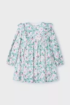 Платье Mayoral для маленькой девочки, бирюзовый