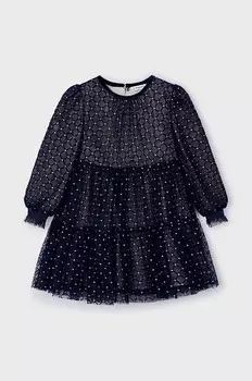 Платье Mayoral для маленькой девочки, темно-синий