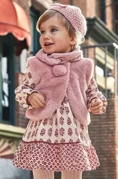 Платье Mayoral для маленькой девочки, розовый