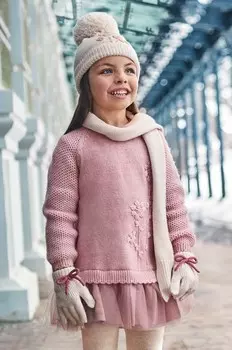 Платье Mayoral для маленькой девочки, розовый