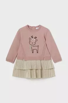 Платье Mayoral для маленькой девочки, розовый