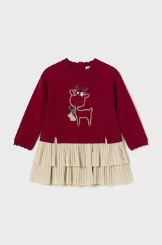 Платье Mayoral для маленькой девочки, красный