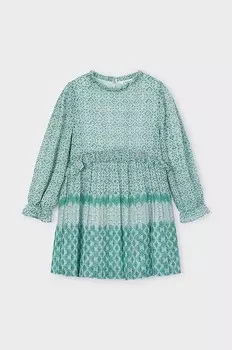 Платье Mayoral для маленькой девочки, бирюзовый