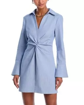 Платье Mckenna Twist Front Cinq Sept, синий