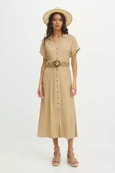 Платье Medicine, бежевый