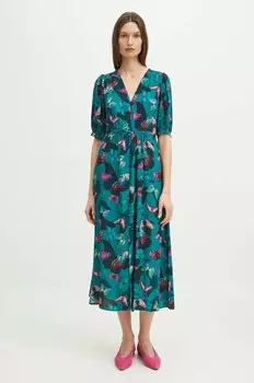 Платье Medicine, бирюзовый