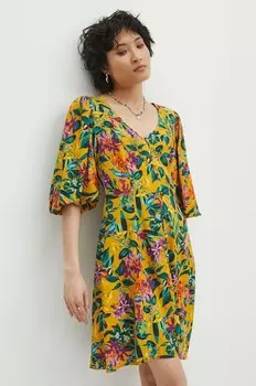 Платье Medicine, желтый