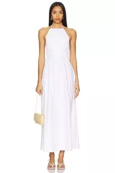 Платье Meira Solid & Striped, optic white