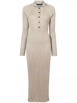 Платье Мейв Proenza Schouler, нейтральный цвет