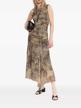 Платье менни Gestuz, коричневый