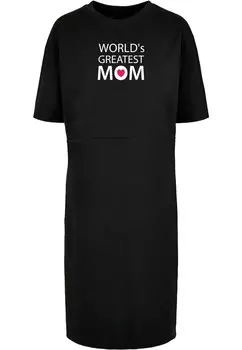 Платье Merchcode Mothers Day - Greatest mom, черный