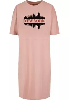 Платье Merchcode NEW YORK, темно-розовый