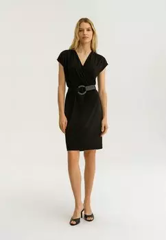 Платье-мешочек Solar, черный