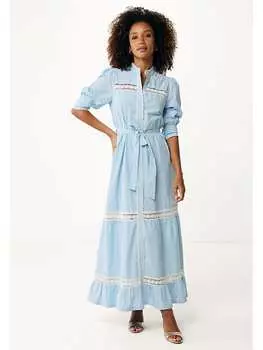 Платье Mexx, цвет hellblau/wei