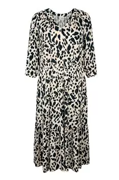 Платье MIAMODA Midi, черный