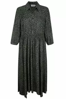 Платье MIAMODA Midi, цвет schilf