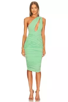 Платье Michael Costello x REVOLVE Marvin, цвет Foam Green