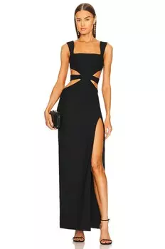 Платье Michael Costello x REVOLVE Sadie Gown, черный