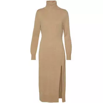 Платье Michael Kors Easy Slit Midi, коричневый