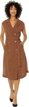 Платье Michael Kors Multi Geo Trench Dress, цвет Marigold