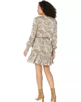 Платье Michael Kors Paisley Smock Dress, цвет Husk