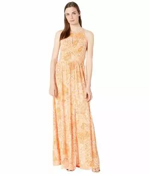 Платье MICHAEL Michael Kors, Arabesque Paisley Halter Maxi