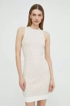 Платье Michael Michael Kors, бежевый