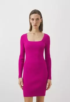 Платье MICHAEL Michael Kors, цвет deep fuchsia