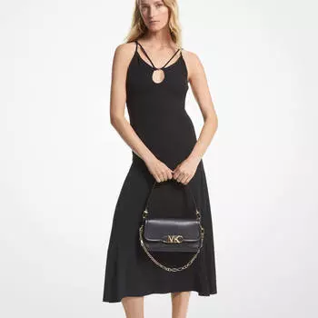 Платье Michael Michael Kors Matte Jersey Cutout, черный