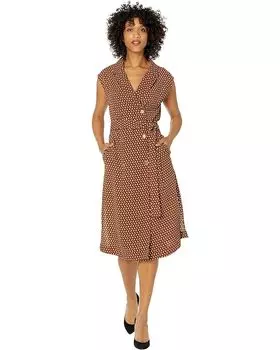 Платье MICHAEL Michael Kors Multi Geo Trench, золотой
