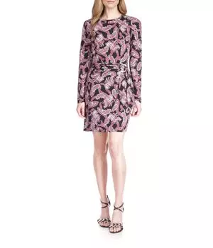 Платье MICHAEL Michael Kors, Pop Paisley Wrap T-Shirt Dress