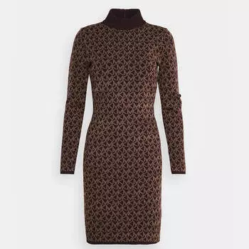 Платье MICHAEL Michael Kors Shift, шоколадный