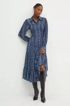 Платье MICHAEL Michael Kors, темно-синий
