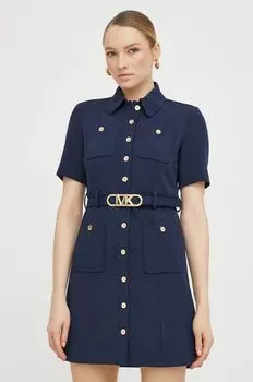 Платье MICHAEL Michael Kors, темно-синий