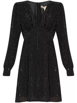 Платье Michael Michael Kors, украшенное пайетками, черный